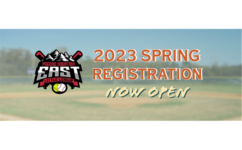 Spring Registration Now Open